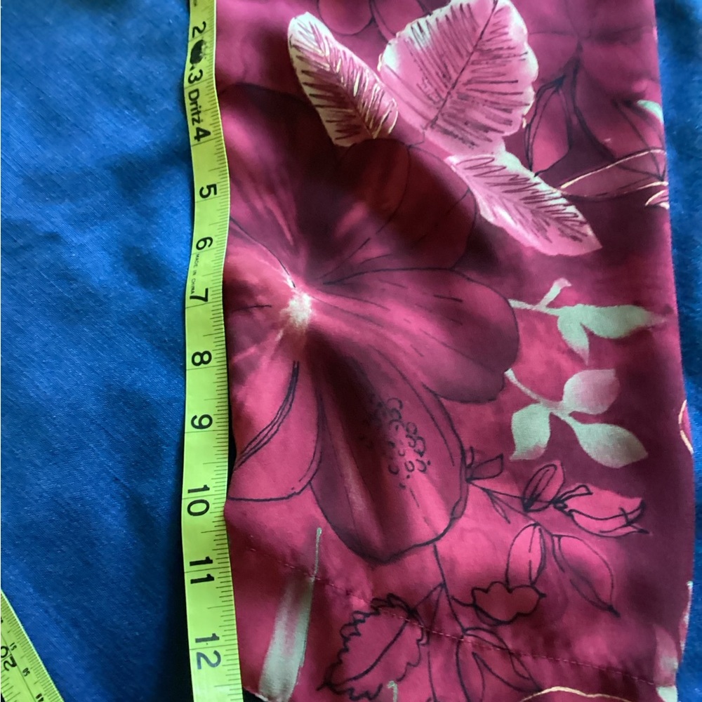 Pink‎ Floral Tanjay blouse - Picture 8 of 10